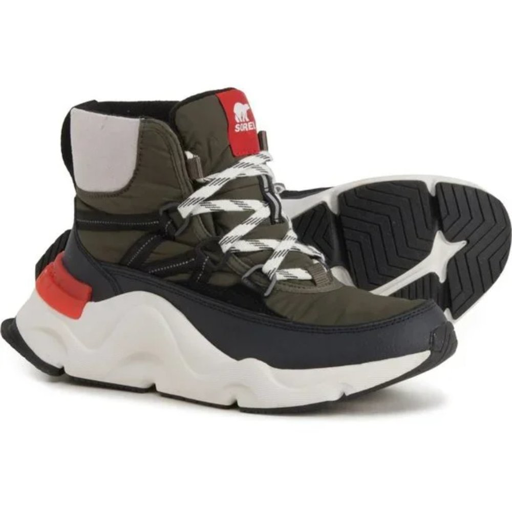 BNIB Sorel Kinetic RNEGD Sport Boots - Waterproof, Insulated For Women SIZE 8